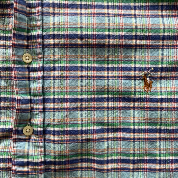 Vintage Ralph Lauren Plaid Button Down - Picture 4 of 6